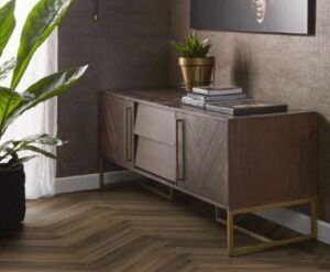 Klik PVC visgraat Ambiant Spigato 3506 Dark Grey