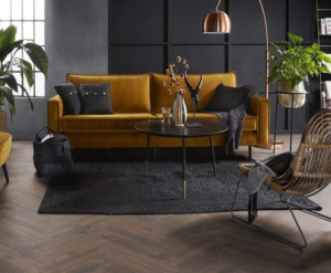 Laminaat Visgraat Ambiant Marquant Eiken Donker Gerookt
