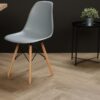 Visgraat Lijm PVC Light Brown Oak