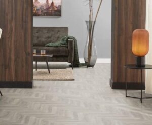 Klik PVC visgraat Ambiant Spigato light grey