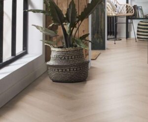 Lijm PVC visgraat Ambiant Spigato Navaro 7511 Dark Oak