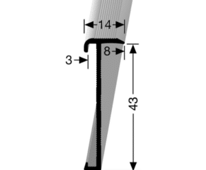 Trapneusprofiel pvc maten