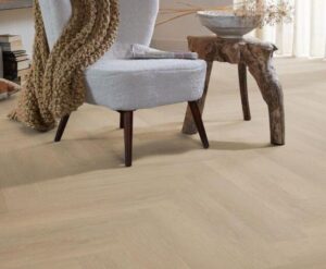 Klik pvc vtwonen Herringbone Warm Natural