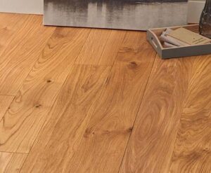Houten vloer uit Europa Rustiek Royl Dark oak Naturel 22cm breed