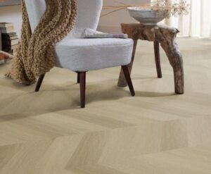 Lijm PVC hongaarse punt Ambiant Spigato Estino warm oak
