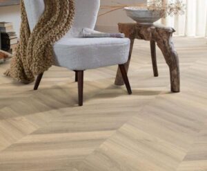 Lijm pvc Ambiant Spigato Hongaarse Punt Beige